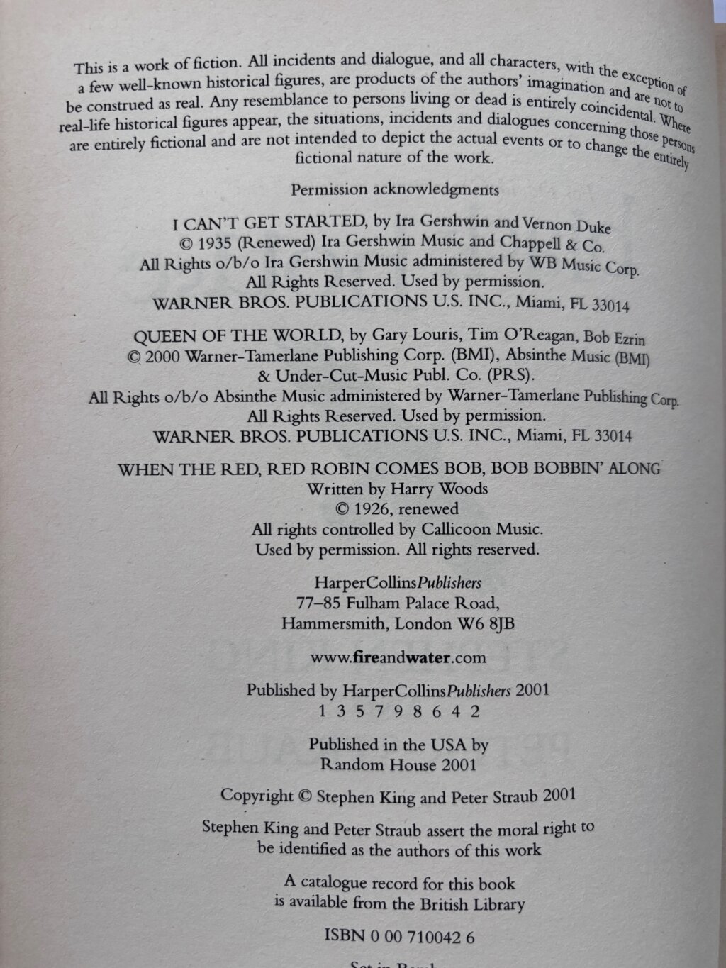 stephen king black house alt wrapper first uk edi 2