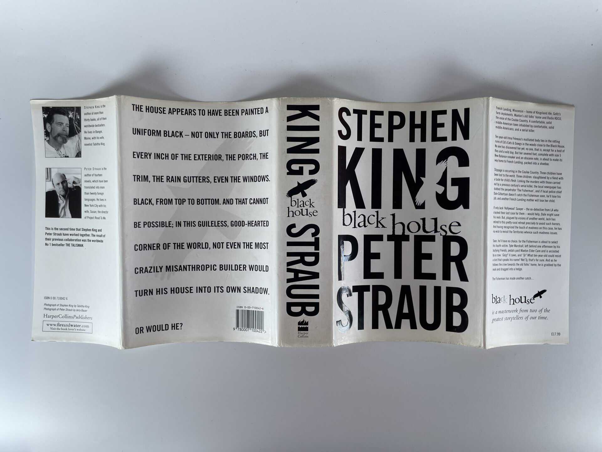 stephen king black house white wrapper first 4