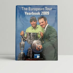 the european tour yearbook 2009 signed 1