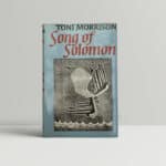 toni morrison song of soloman first ed1
