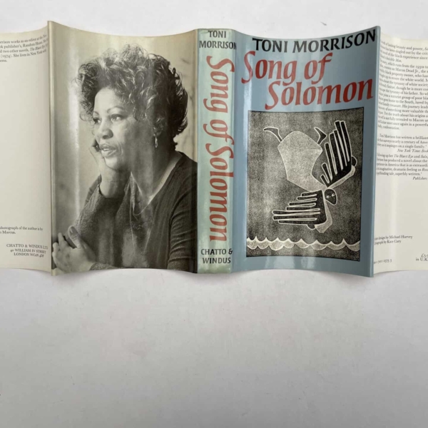 toni morrison song of soloman first ed4