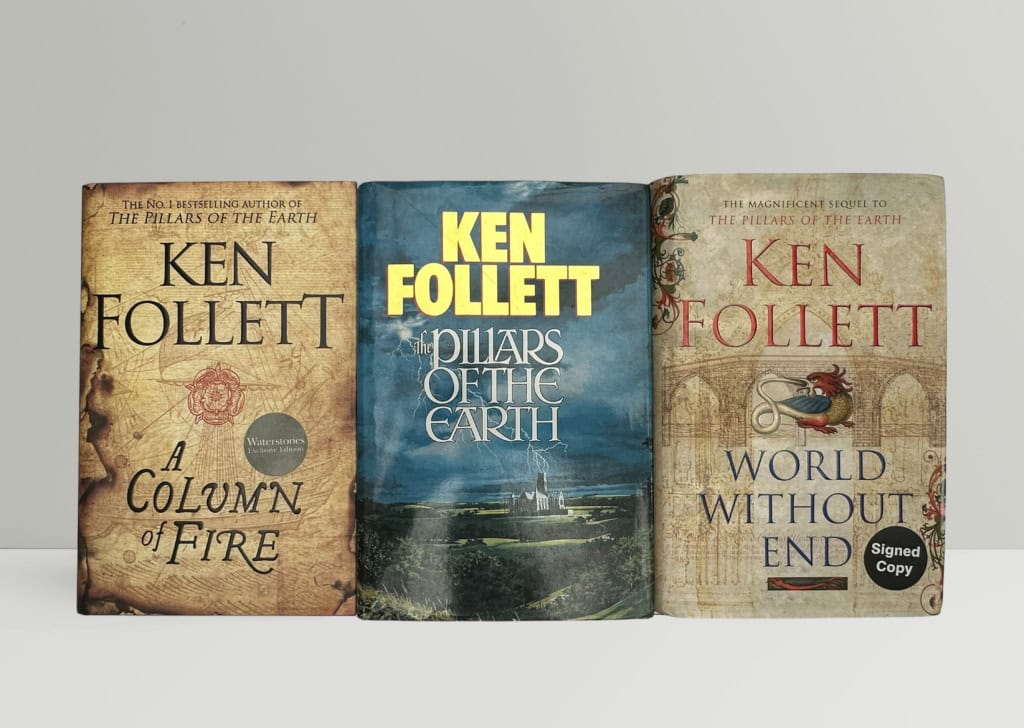 Kingsbridge Trilogy - Ken Follett - First UK Editions - SIGNED