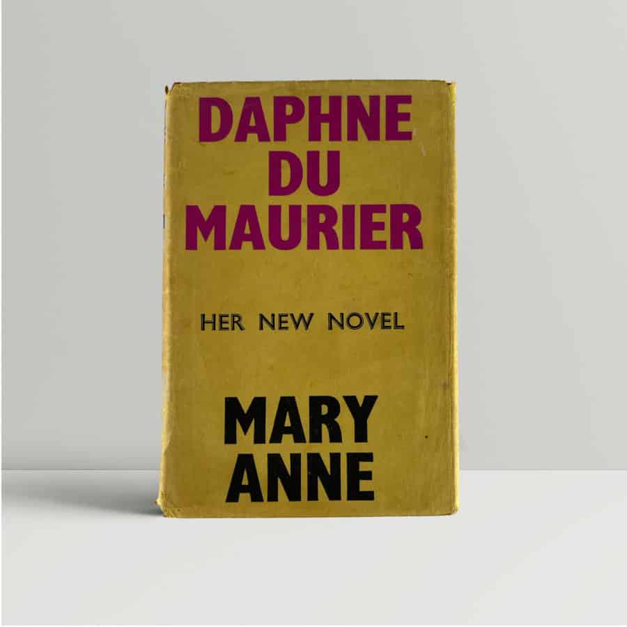 daphne du maurier mary anne first edi1