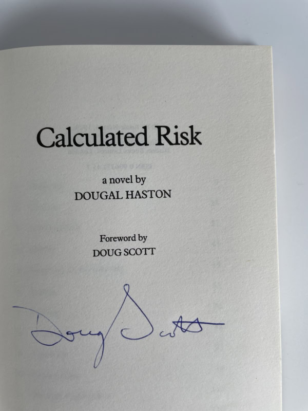 dougal haston calculated risk signed first2