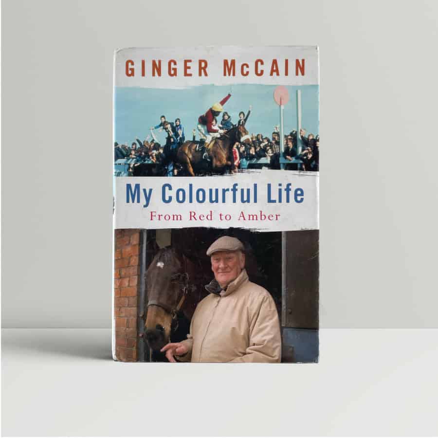 ginger mccain my colourful life signed first1