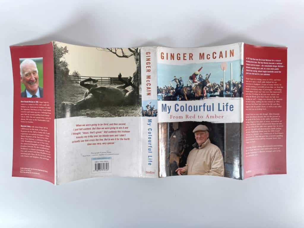 ginger mccain my colourful life signed first5