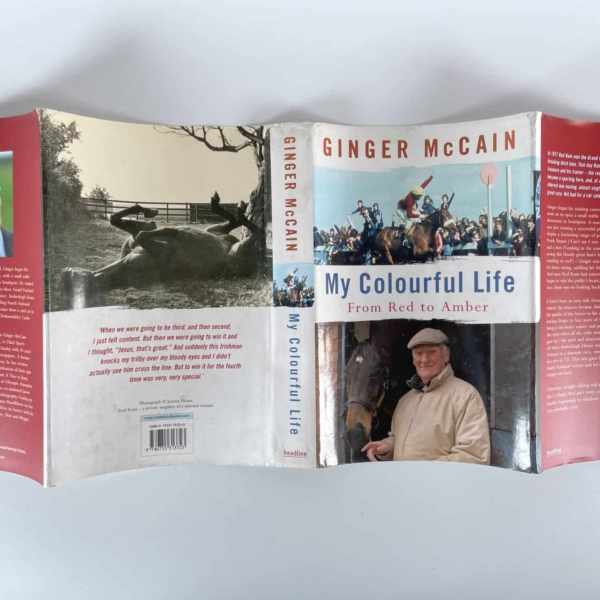 ginger mccain my colourful life signed first5