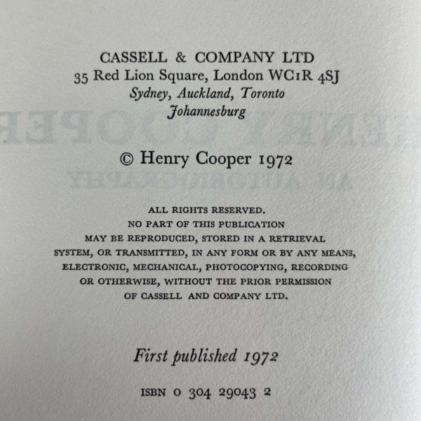 henry cooper autobiography first2