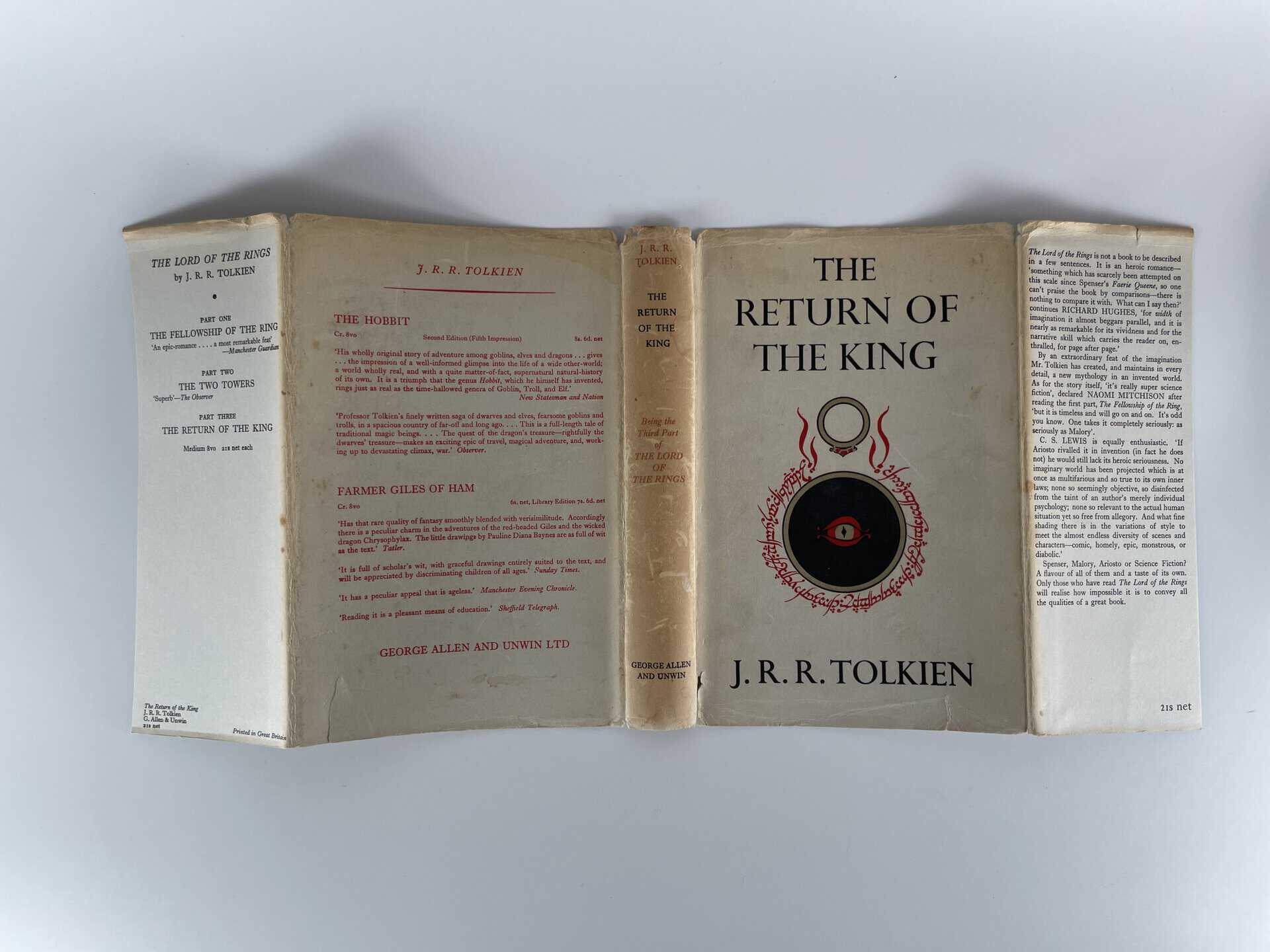 jrr tolkien the return of the king first5