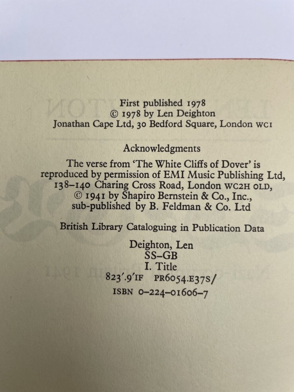len deighton ssgb stamps first2