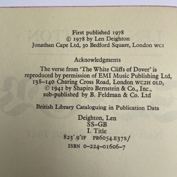 len deighton ssgb stamps first2