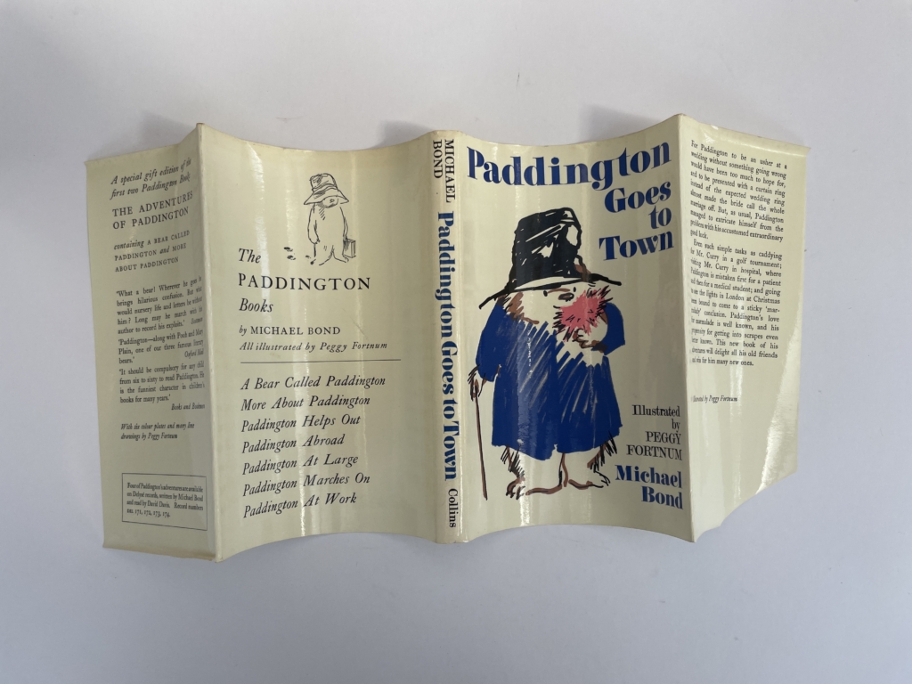 michael bond paddington goes to town first ed 4
