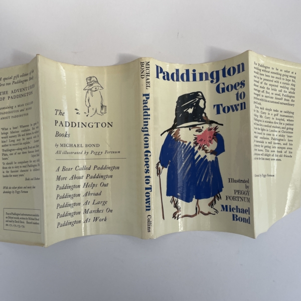 michael bond paddington goes to town first ed 4