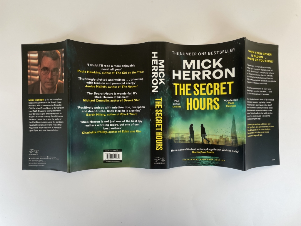mick herron the secret hours signed 1st 5