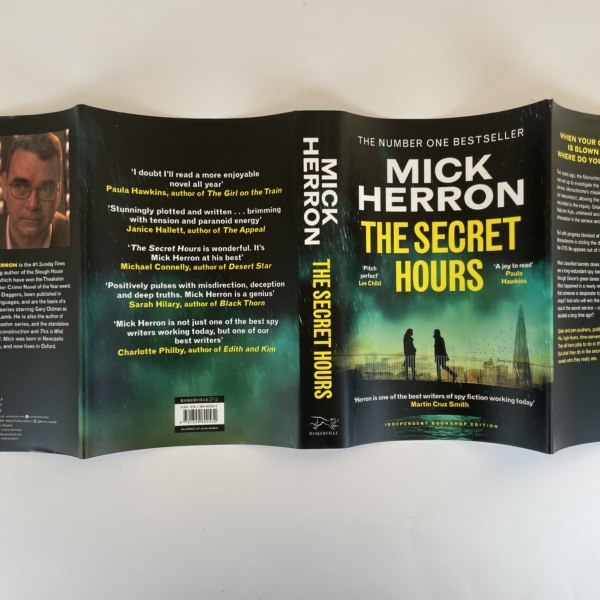 mick herron the secret hours signed 1st 5