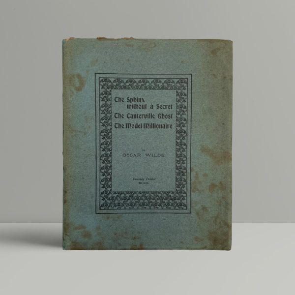 oscar wikde the sphinx first1