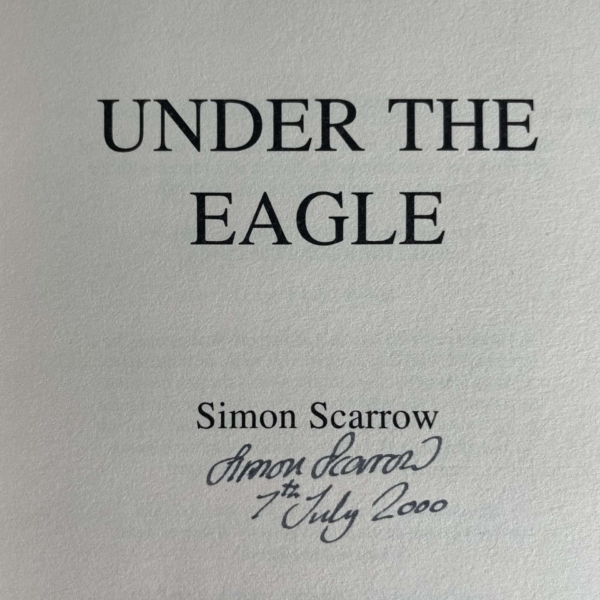 simon scarrow under the eagle signed first2