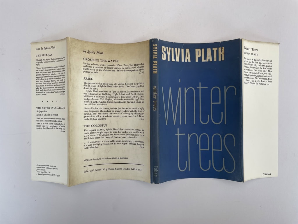 sylvia plath winter trees first edition4