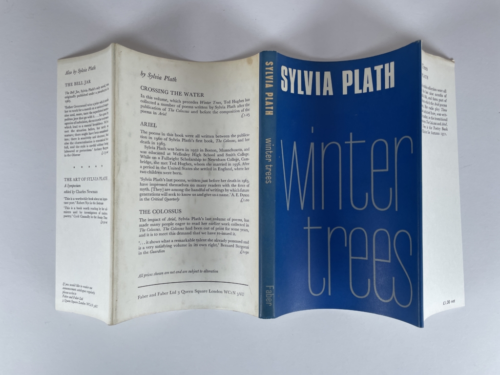 sylvia plath winter trees first edition4