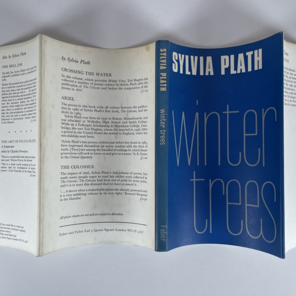 sylvia plath winter trees first edition4