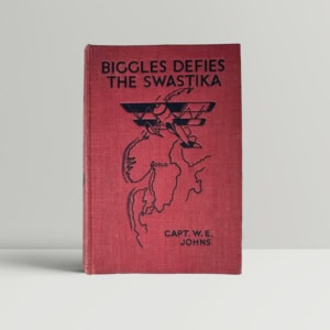 w e johns biggles defies the swastika first edition