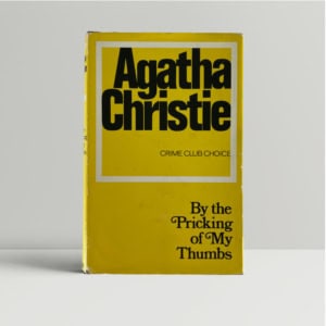 agatha christie by the pricking of my thumbs first edi 1