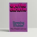 agatha christie sleeping murder unfaded spine 1