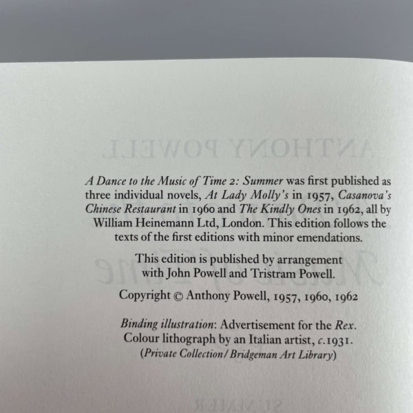 anthony powell a dance to the music of time folio set4
