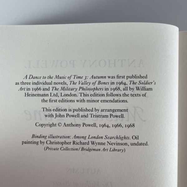 anthony powell a dance to the music of time folio set6