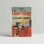 ellery queen the glass village first ed1