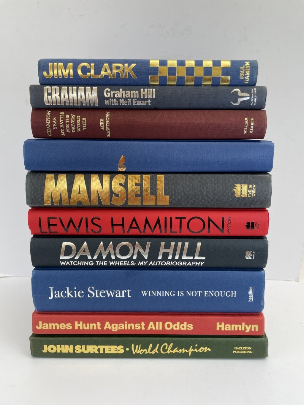 f1 autobiographies firsts 12