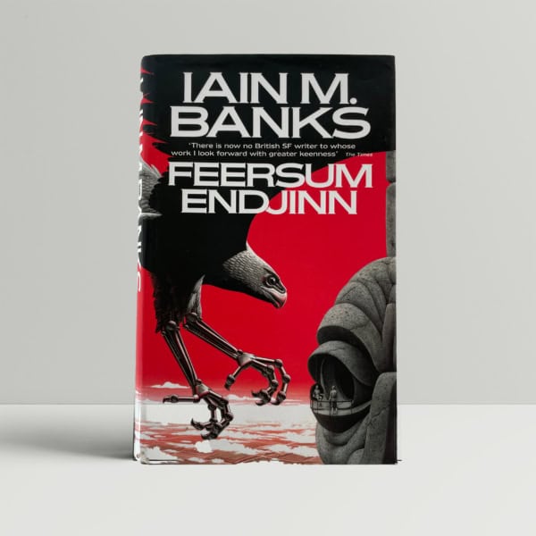 iain m banks feersum endjinn signed first 1