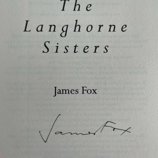 james fox the longhorne sisters signed first 2