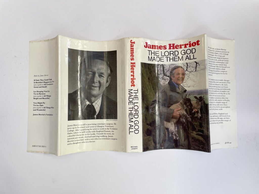 james herriot the lord god made them all signed first5