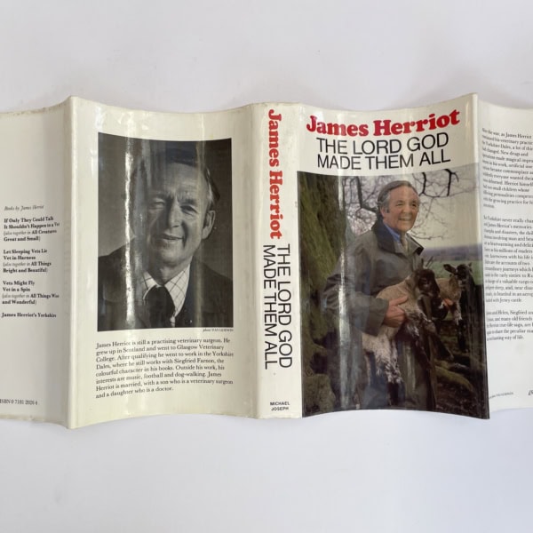james herriot the lord god made them all signed first5