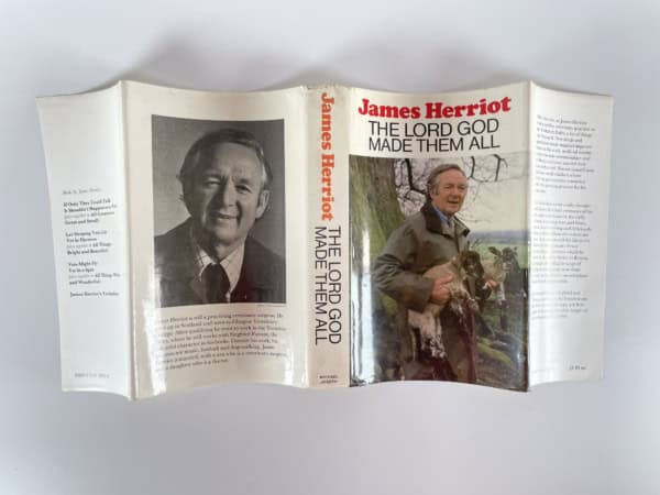 james herriot the lord god made them all signed first 5