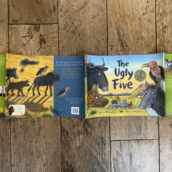 julia donaldson the ugly five first w wrapper 4