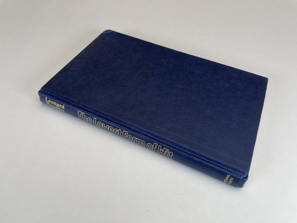 leonard rossiter the lowest for of wit first edi 3