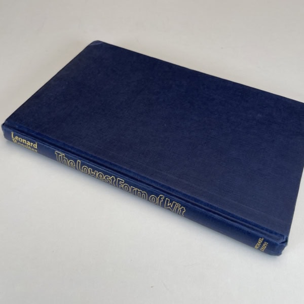 leonard rossiter the lowest for of wit first edi 3