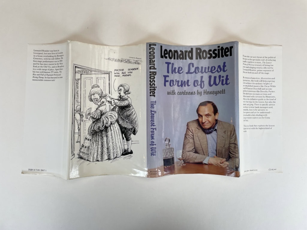 leonard rossiter the lowest for of wit first edi 4