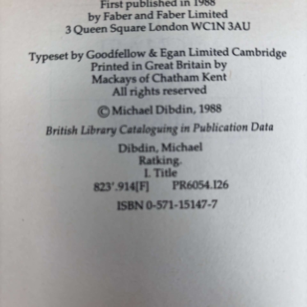 michael dibdin collection2