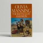 olivia manning the battle lost and won signed first 1