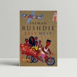 salman rushdie east west signed first 1