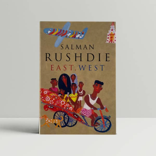 salman rushdie east west signed first 1