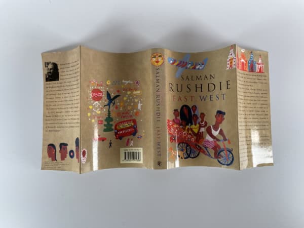 salman rushdie east west signed first 5