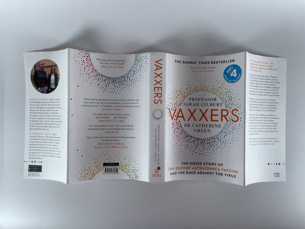 sarah gilbert catherine green vaxxers double signed4