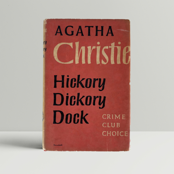 agtha christie hickory dickory dock first edi 1