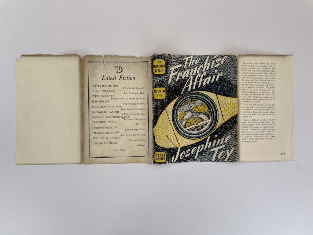 josephine tey the franchise affair first edition4