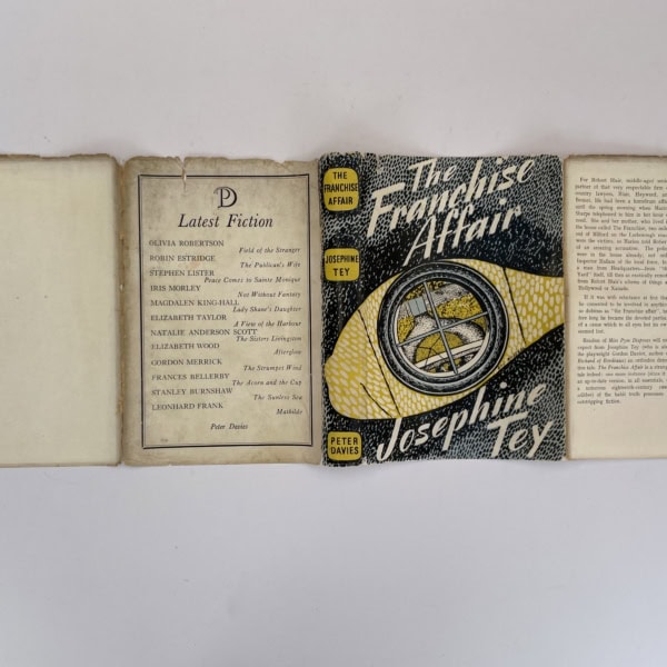 josephine tey the franchise affair first edition4