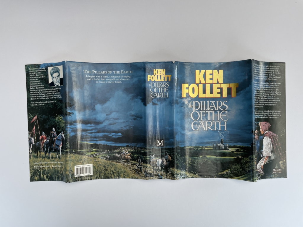 ken follett pillars of the earth signed first 5